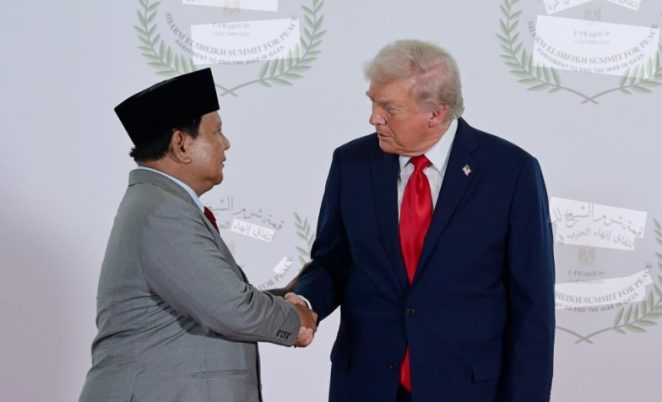 Prabowo Subianto dan Donald Trump