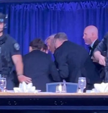 Presiden Trump dievakuasi setelah terjadi penembakan di Gedung Putih