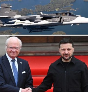 Raja Swedia Temui Zelensky di Ukraina _ Lampu Hijau Jet Gripen