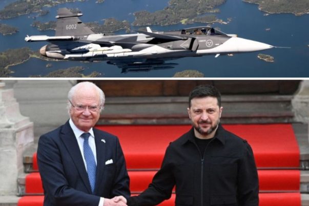 Raja Swedia Temui Zelensky di Ukraina _ Lampu Hijau Jet Gripen
