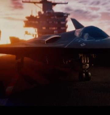 Rendering Northrop Grumman FA-XX