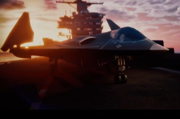 Rendering Northrop Grumman FA-XX