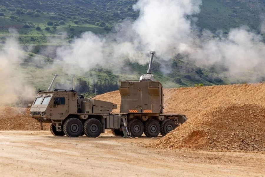 Ro'em SPH digunakan Israel dalam perang di Lebanon