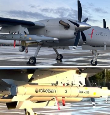 Rudal balistik IHA-230 untuk drone dari Roketsan