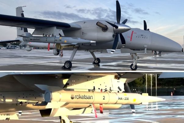 Rudal balistik IHA-230 untuk drone dari Roketsan
