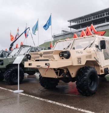 Rusia pamerkan kendaraan Platsun-TT untuk pasukan terjun payung