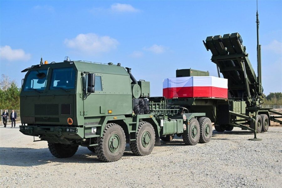 Sistem rudal Patriot Polandia1