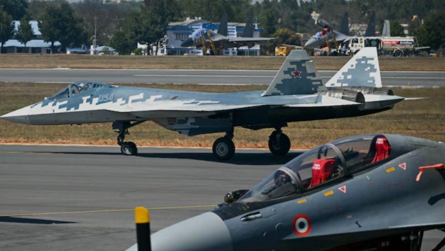 Su-57 di Aero India 2025