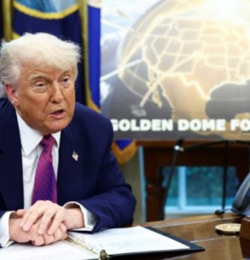 Trump mengumumkan program Golden Dome tahun 2025