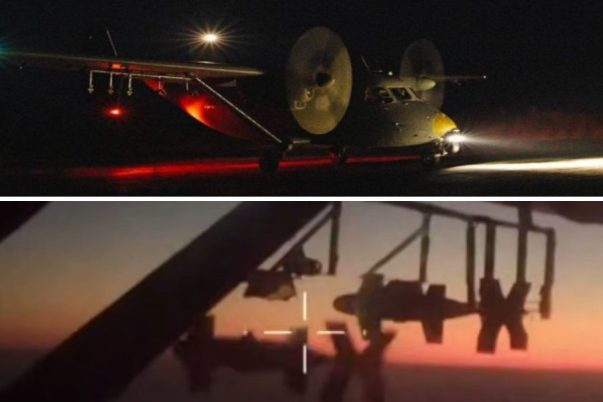 Ukraina modifikasi An-2 sebagai peluncur drone pencegat P1-SUN