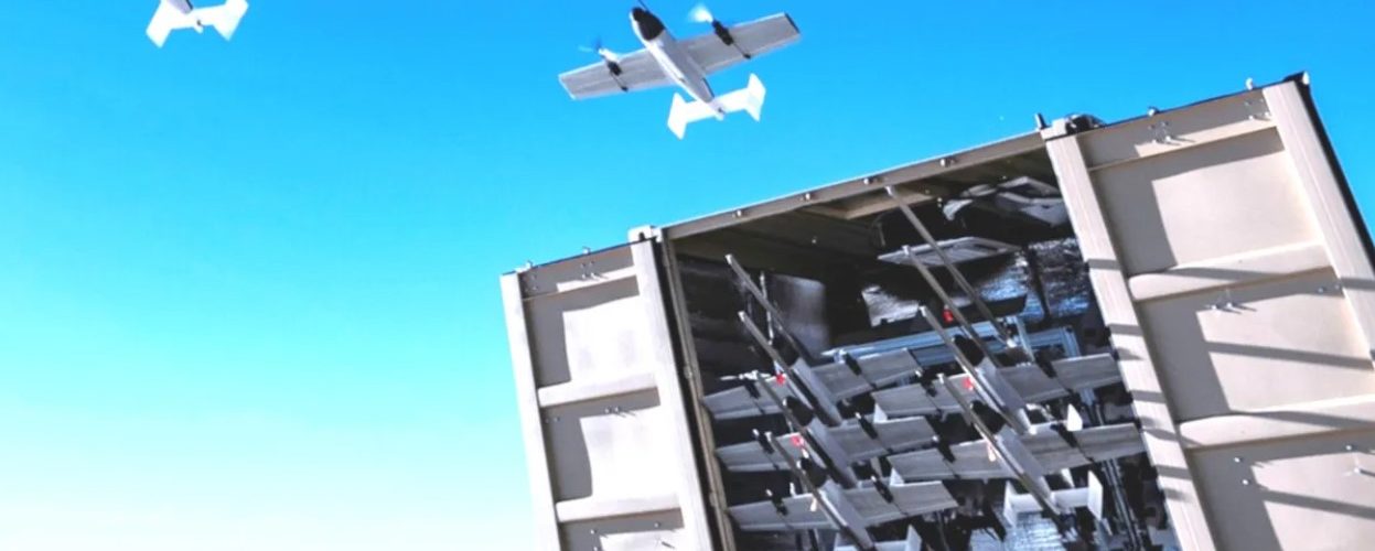 BlitzBox kontainer peluncur drone