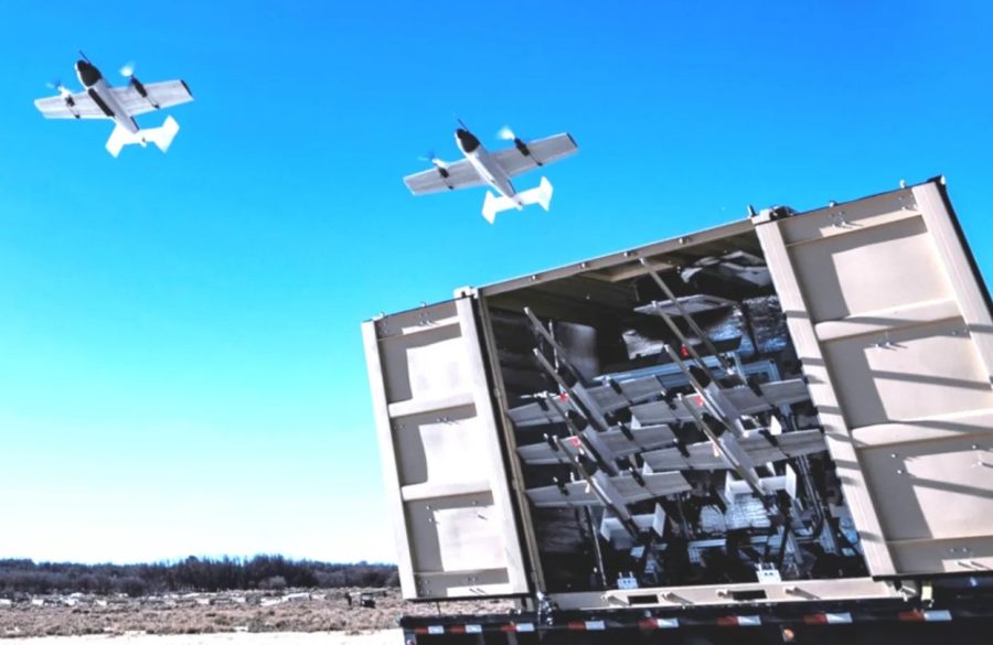 BlitzBox kontainer peluncur drone
