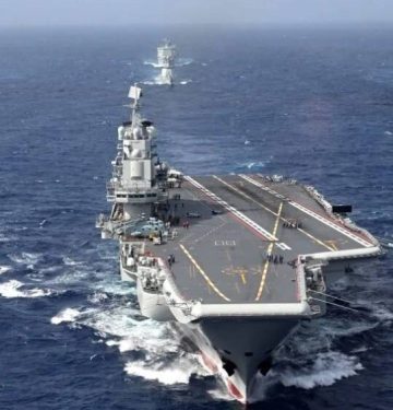 China luncurkan kapal induk Liaoning ke Pasifik