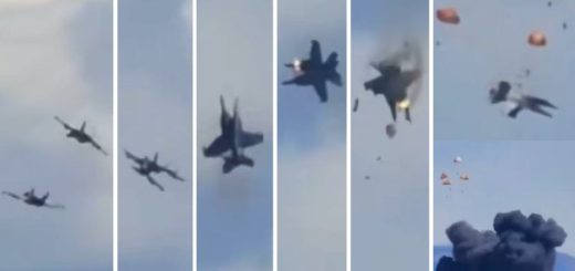 Dua EA-18G Growler bertabrakan di udara di Idaho - seluruh kru selamat