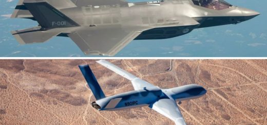 F-35 dan MQ-20 Avenger