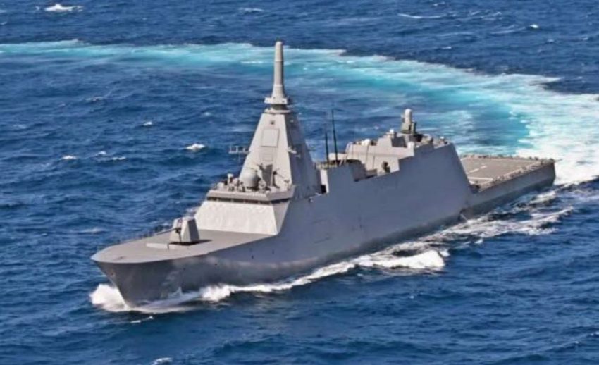 Fregat Mogami buatan Jepang