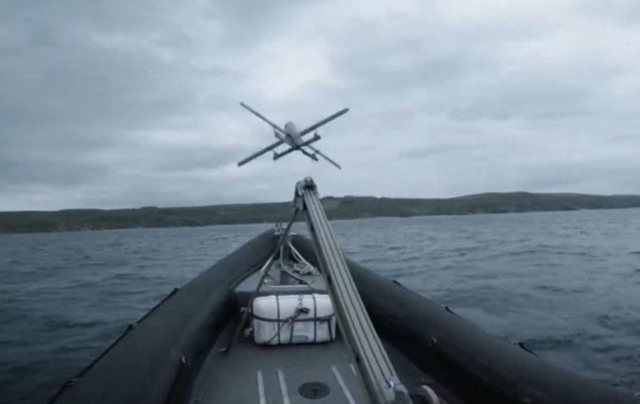 Helsing menguji peluncuran drone kamikaze HX-2 dari wilayah maritim