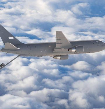 KC-46A Gideon Israel terbang perdana