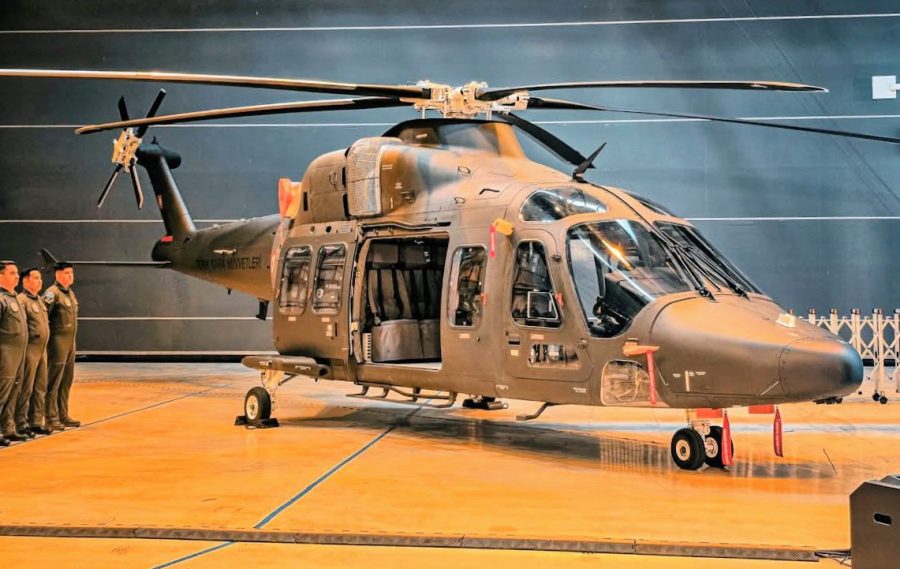 Komando Penerbangan AD Turkiye menerima helikopter T625 Gokbey pertama