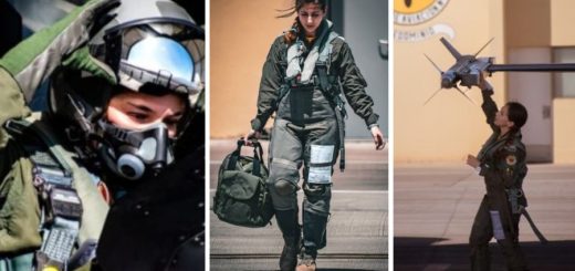 Letnan Francisca Caces Arias pilot pertama F-16 Chile
