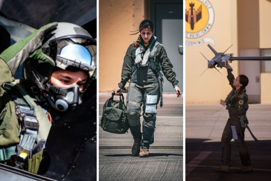 Letnan Francisca Caces Arias pilot pertama F-16 Chile