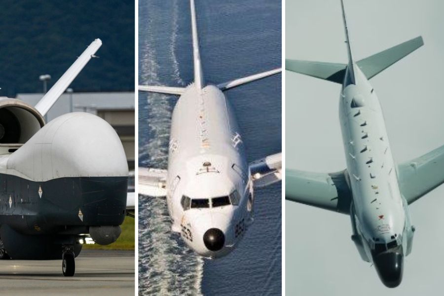 Libatkan Triton - Poseiden - Rivet Joint AS intai Kuba