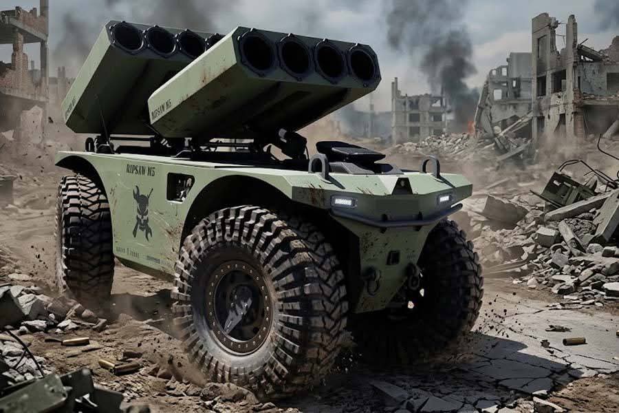 RIPSAW M1 UGV