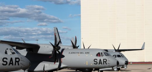 Tiga C295W pesanan Spanyol telah siap di pabrik Airbus