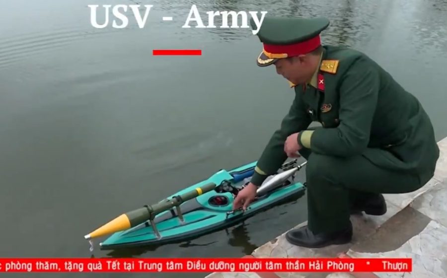 Vietnam ciptakan USV mini dengan hulu ledak RPG-7
