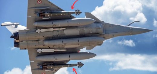AASM Hammer pada jet tempur Rafale