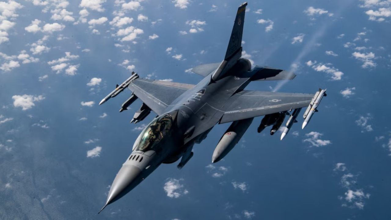 F-16 AS terbang di Afghanistan pada Maret 2020