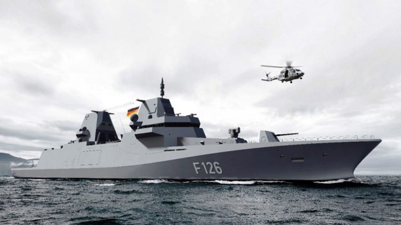 Fregat kelas F126 Jerman