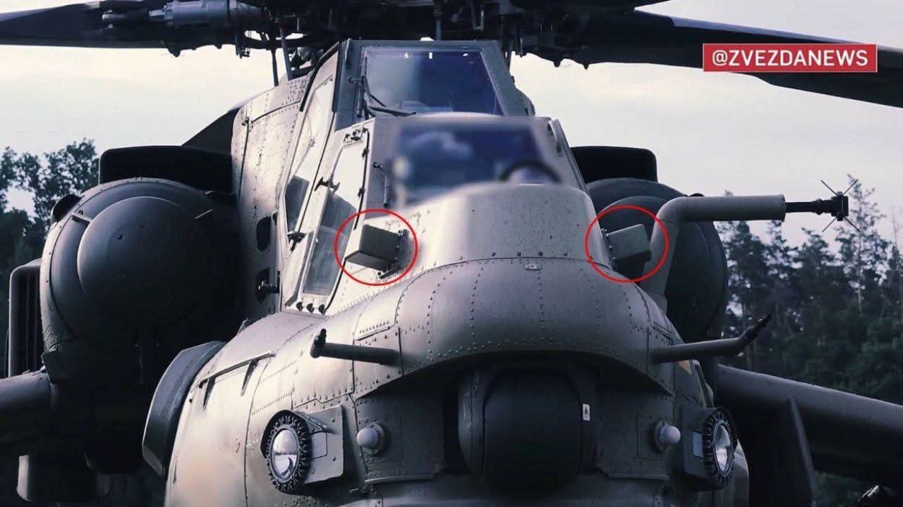 Helikopter Mi-289NM Rusia dengan sistem EW