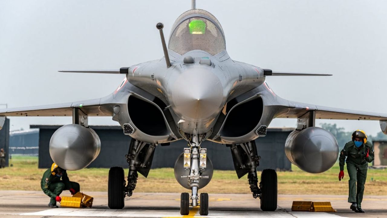 Indian Air Force Rafale fighter jet