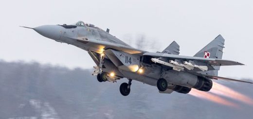 Jet tempur MiG-29 Polandia