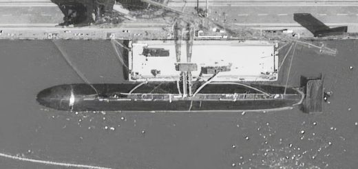 Kapal selam China tanpa menara