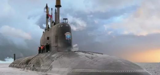 Kapal selam nuklir kelas Yasen-M K-571 Krasnoyarsk Rusia