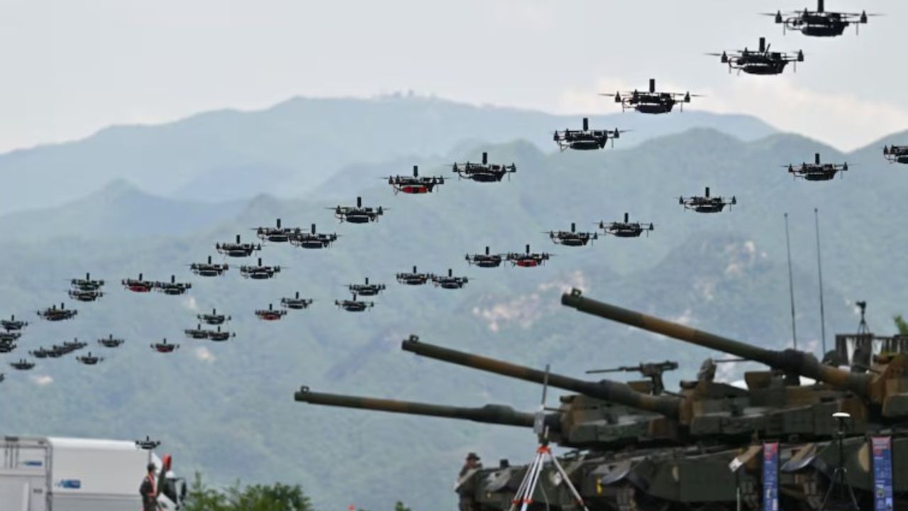 Korea selatan latih 500 ribu prajurit untuk terbangkan drone