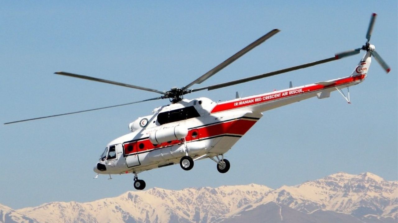 Mi-171E milik Bulan Sabit Merah Iran