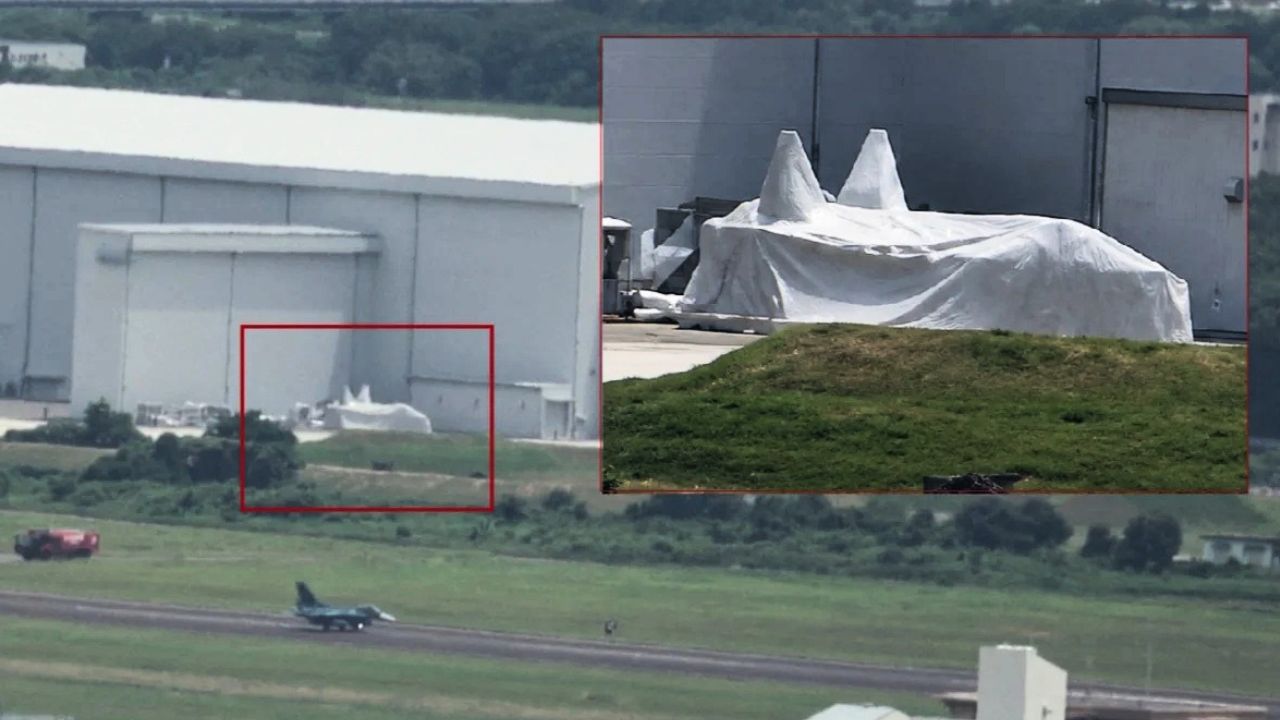Misteri jet tempur baru di Pangkalan Uji Utama Jepang