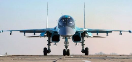 Pengebom-tempur Su-34 Rusia