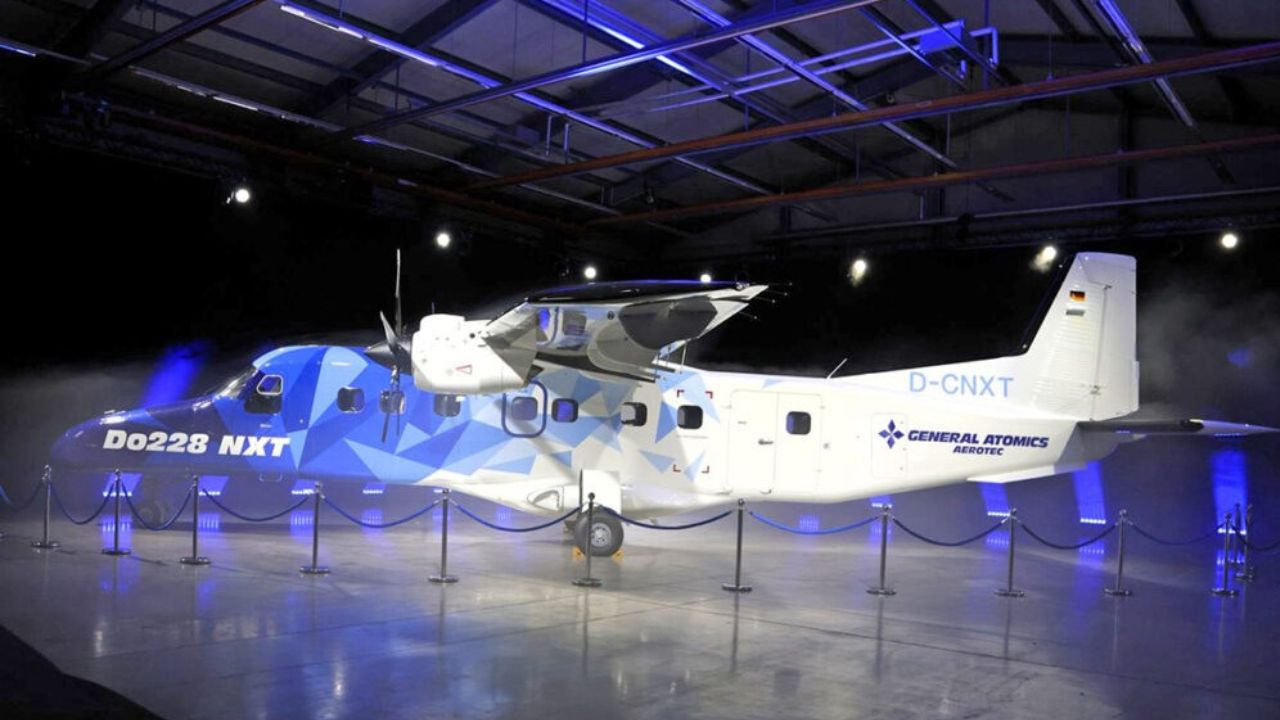 Pesawat Dornier Do228 NXT yang diluncurkan General Atomics