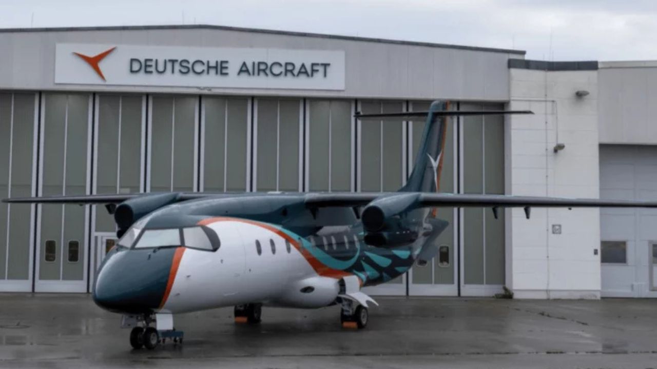 Pesawat terbaru D328eco buatan Deutsche Aircraft