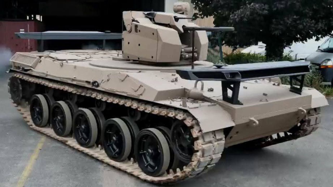 Prancis modifikasi AMX-30 jadi UGV REFURBOT