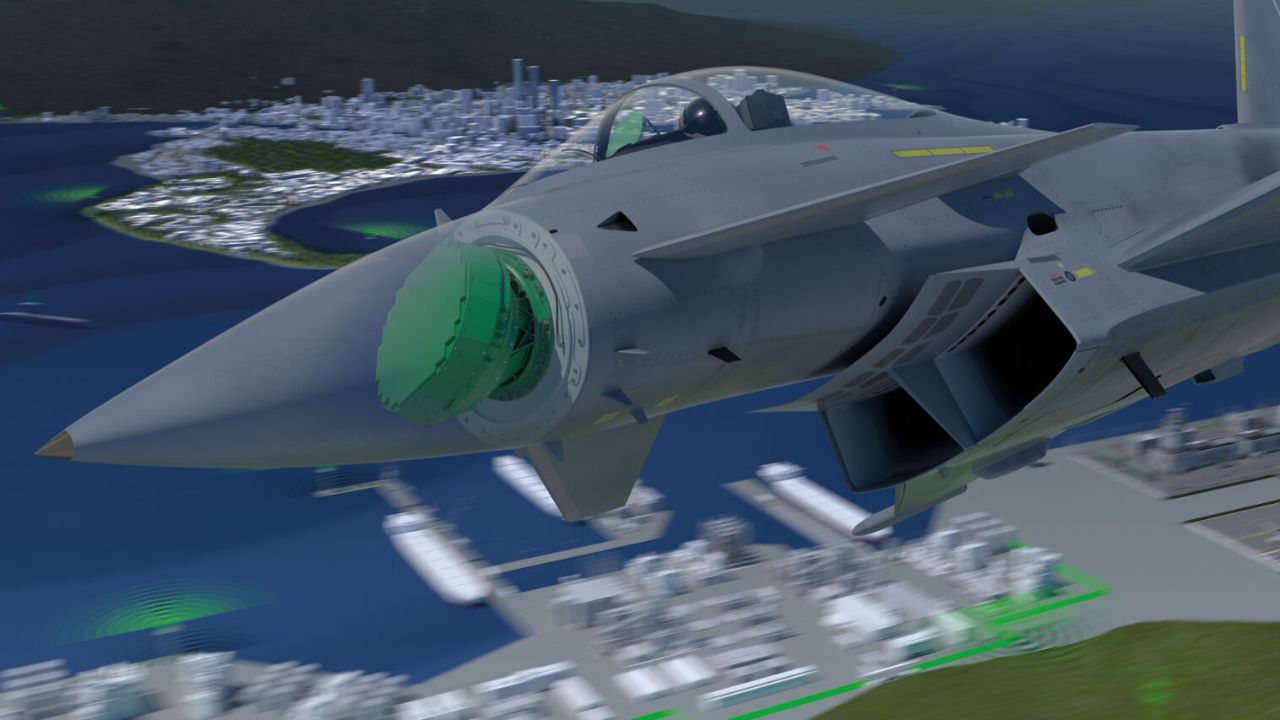 Radar ECRS Mk1 AESA mulai diuji langsung pada pesawat Eurofighter Typhoon