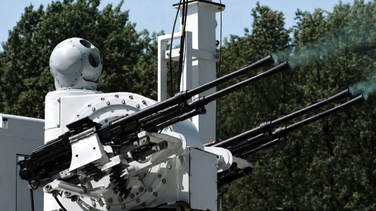 Sistem pertahanan udara antidrone Zubr buatan Rusia