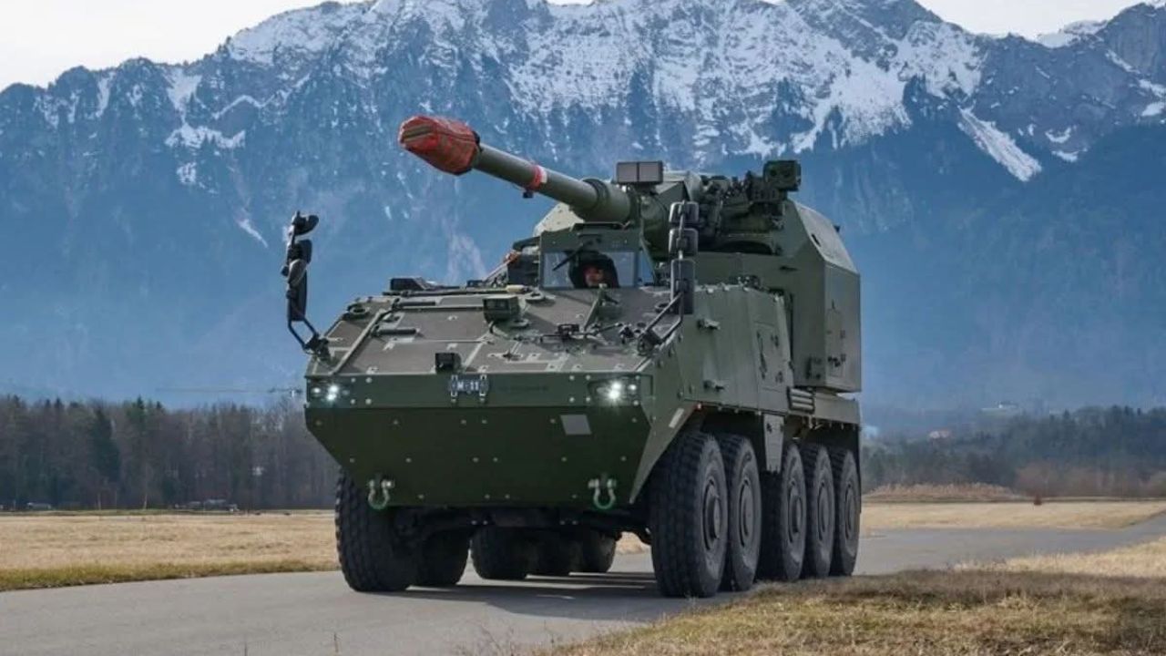 Swiss memesan DONAR SPH 155 mm dari KNDS