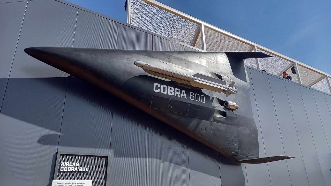 Taksi Rudal Cobra 600 buatan Diehl Defence Jerman dipamerkan di ILA Berlin 2026