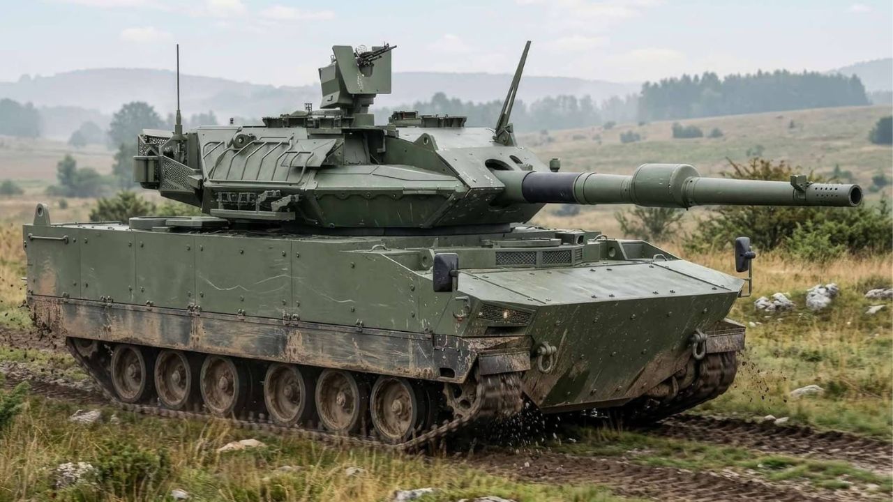 Tank ringan KARPAT CFL-120 buatan Ceko