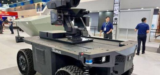 Taurus UGV buatan ST Engineering Singapura